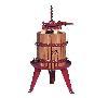 Vinpresse 20 liter. Oplukkelig pressekurv.